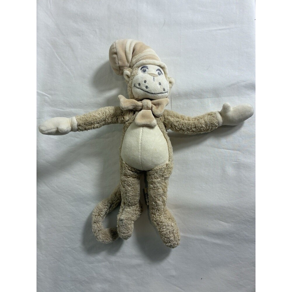 Dr. Seuss "My Natural" Cat in the Hat 13" Plush Stuffed Doll 2010 Muted Colors